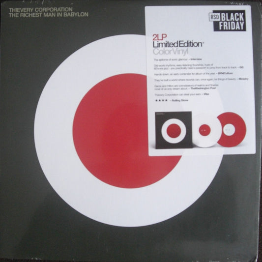 Thievery Corporation – The Richest Man In Babylon 2x Vinyl, LP, Album, Reissue, RSD 2024