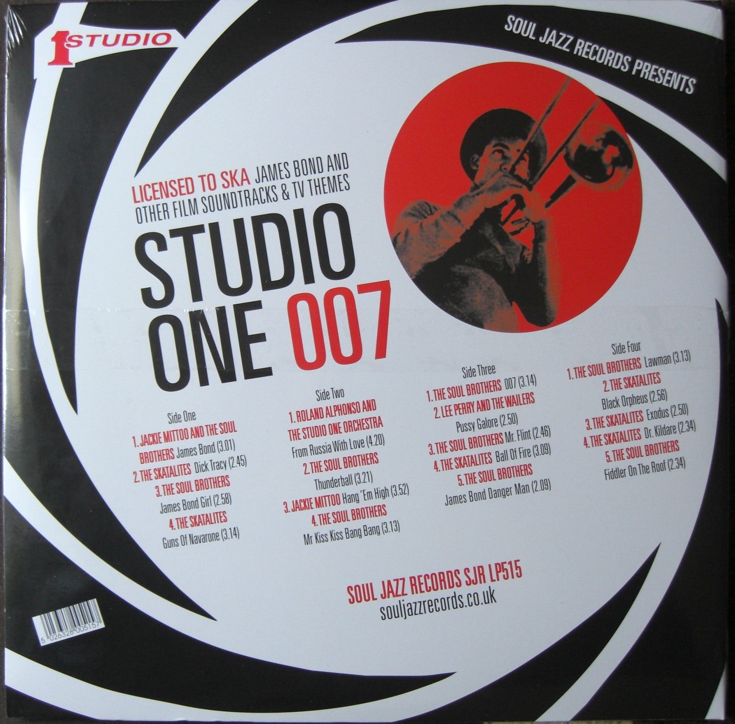 Studio One 007 - Licensed To Ska 2 x Vinyl LP Compilation