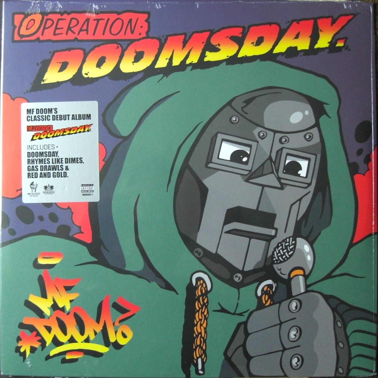 MF Doom – Operation: Doomsday 2x Vinyl, LP, Album, Reissue