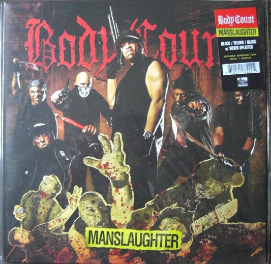 Body Count – Manslaughter Vinyl, LP, Album black/ yellow