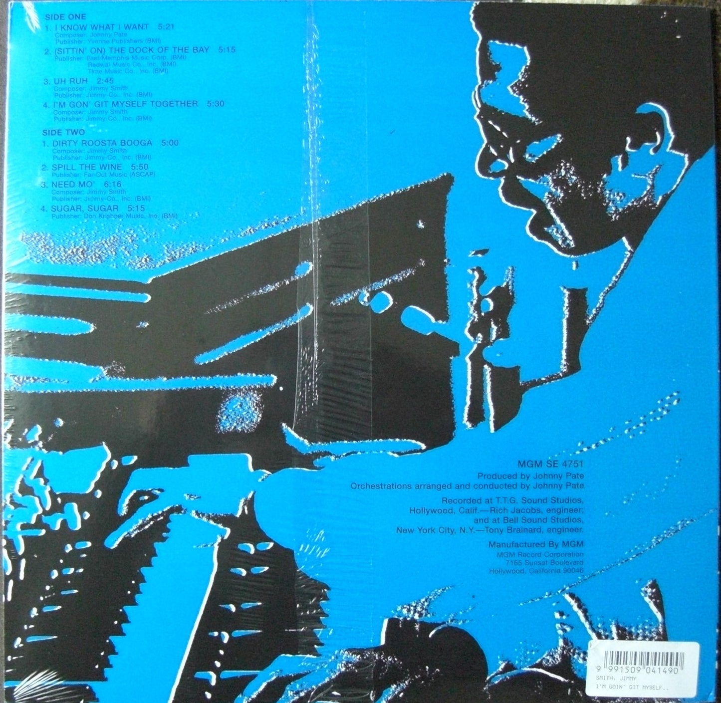 Jimmy Smith – I'm Gon' Git Myself Together Vinyl, LP, Album