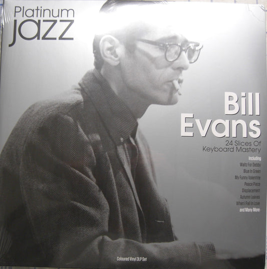 Bill Evans – The Platinum Collection 3 x Vinyl, LP, Compilation silver