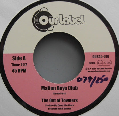 The Out Of Towners – Malton Boys Club Vinyl, 7" #079