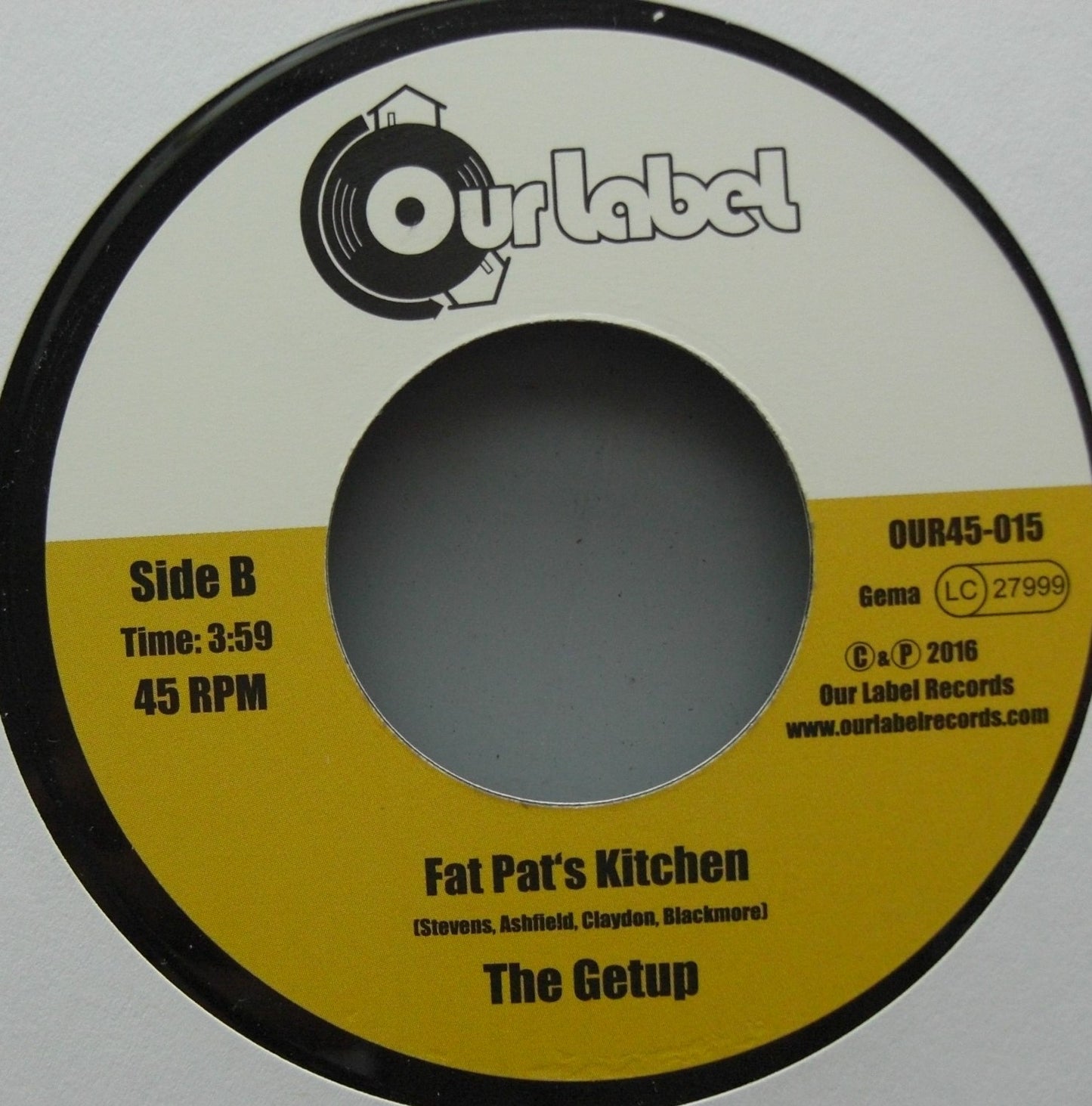The Getup – Vinilo Gold Digger, 7"