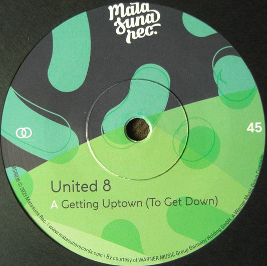 United 8 Tony Alvon & Belairs – Getting Uptown Vinyl, 7"
