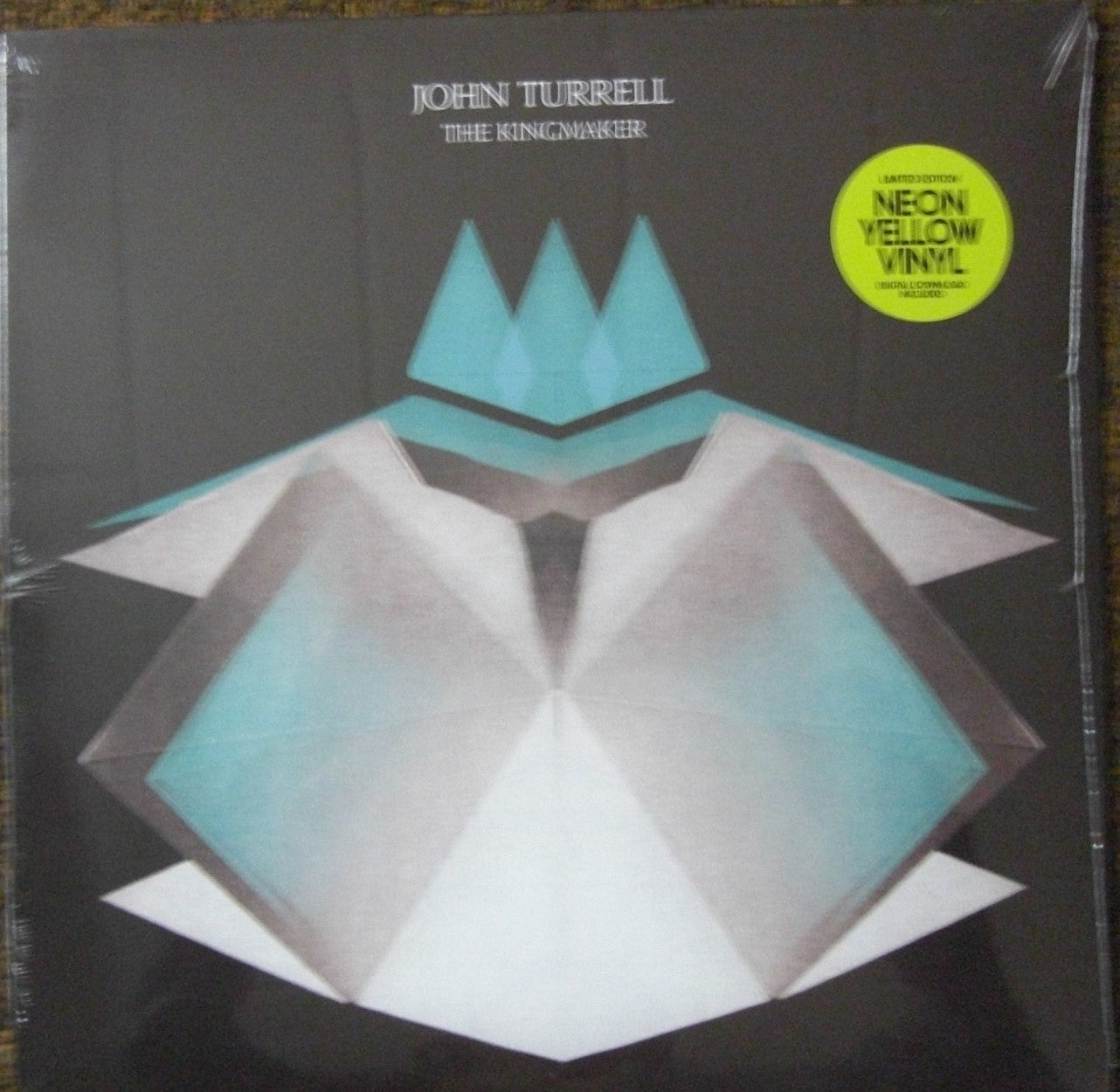 John Turrell – The King Maker Vinyl, LP, Limited Edt yellow neon