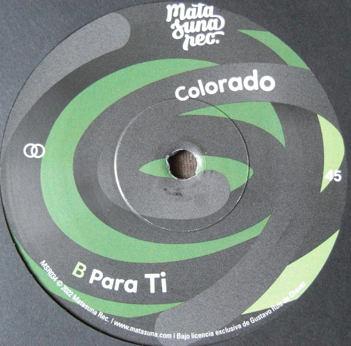 Colorado – Colorado / Para Ti Vinyl, 7"