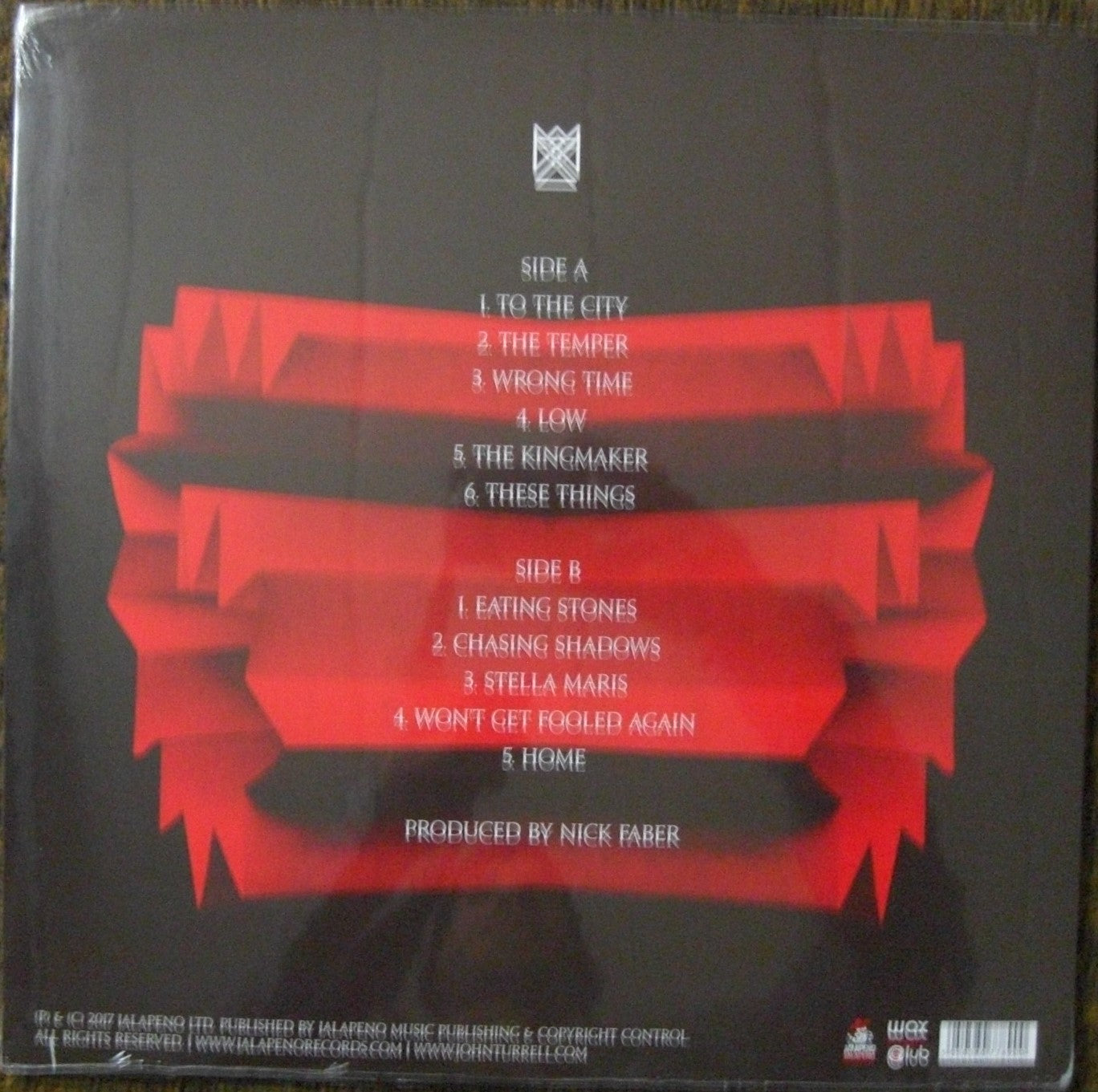 John Turrell – The King Maker Vinyl, LP, Limited Edt yellow neon