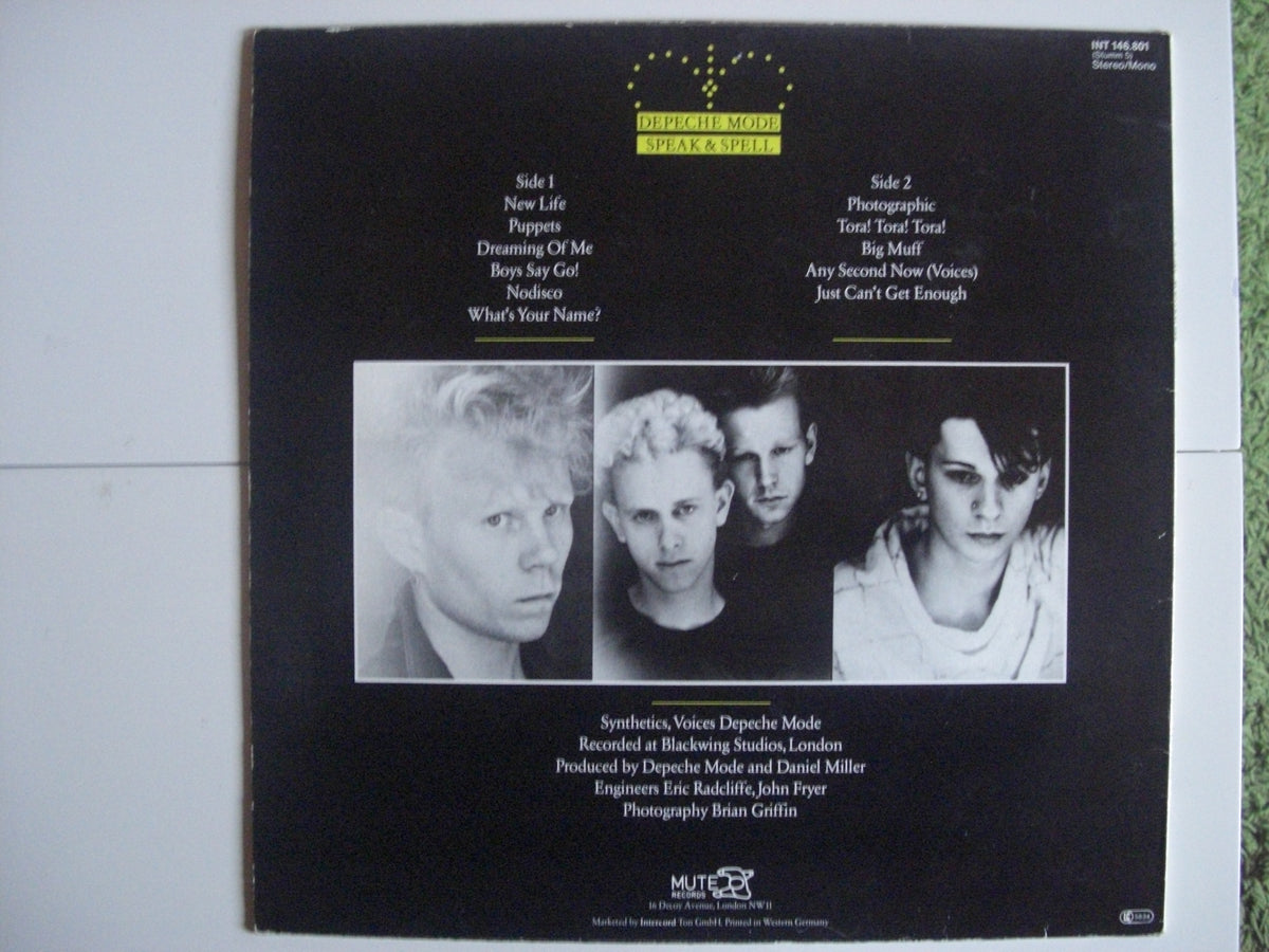 Depeche Mode – Speak & Spell Vinyl, LP, Album 1981