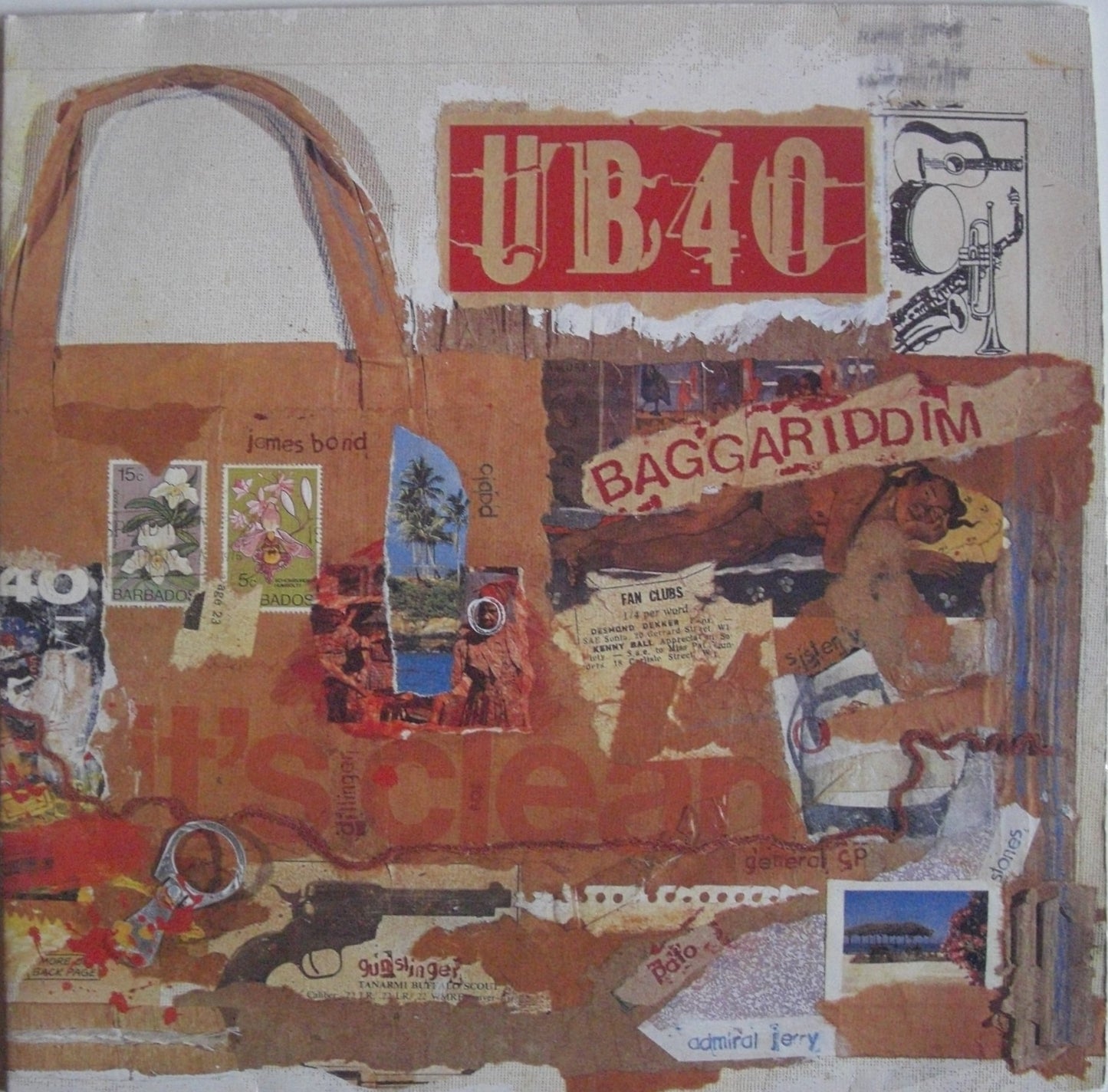 UB40 – Baggariddim Vinyl, LP, Album EU 1985 + Vinyl, 12"