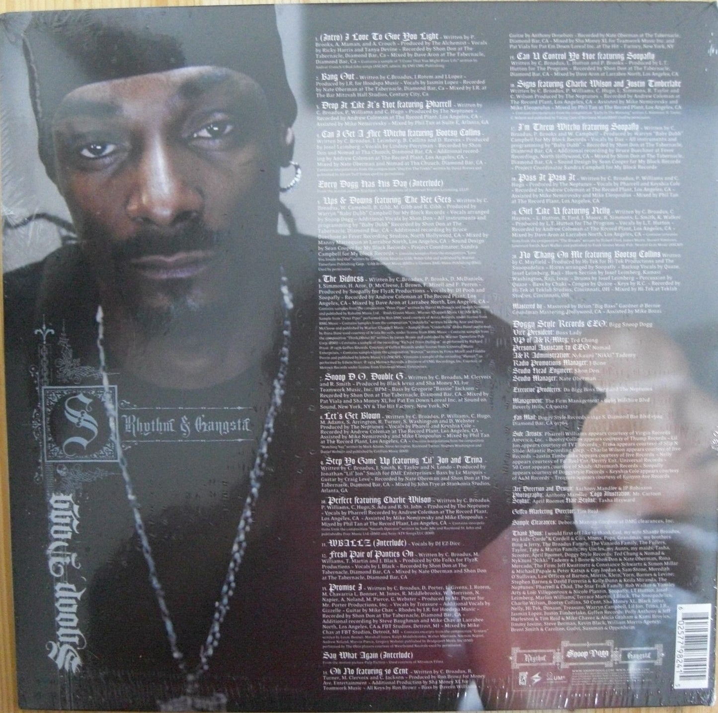 Snoop Dogg – R & G (Rhythm & Gangsta): The Masterpiece 2x Vinyl LP Album