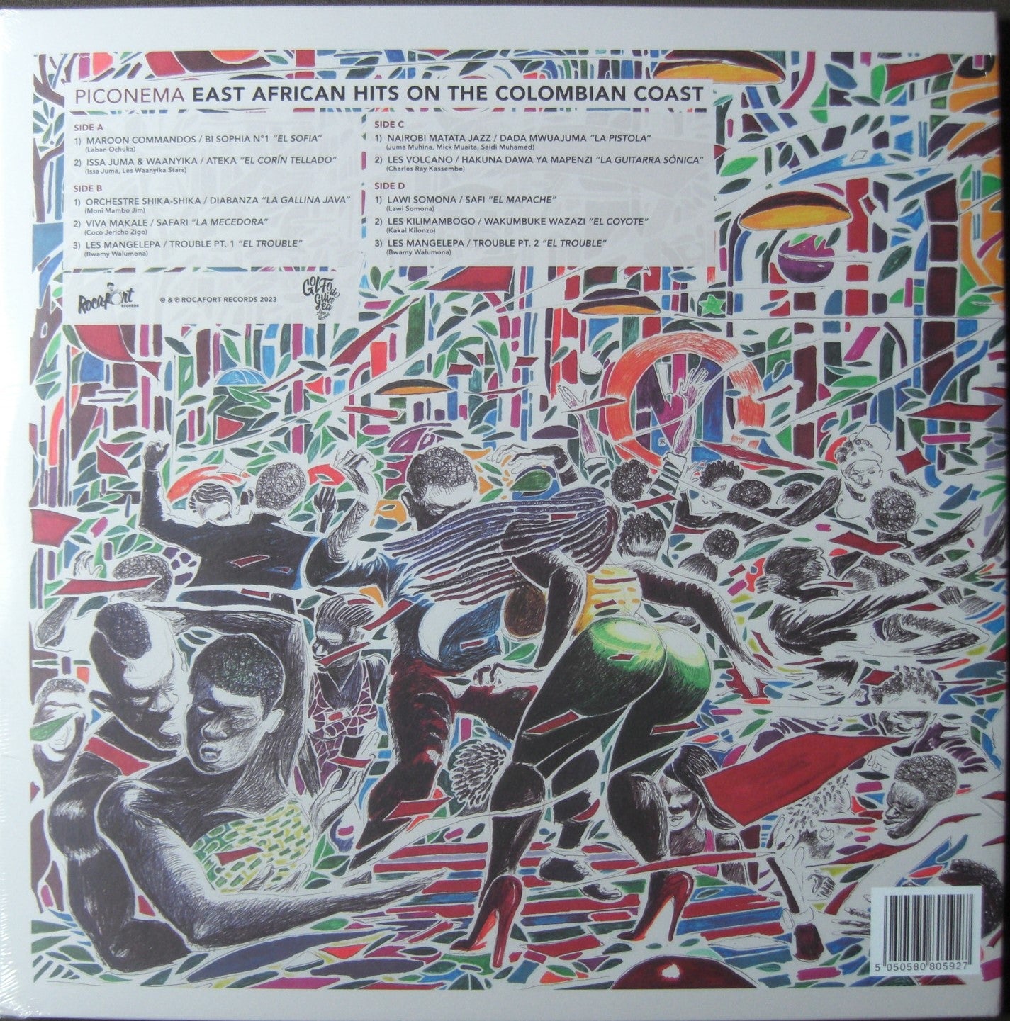 Piconema: East African Hits On The Colombian Coast 2x LP Compilation
