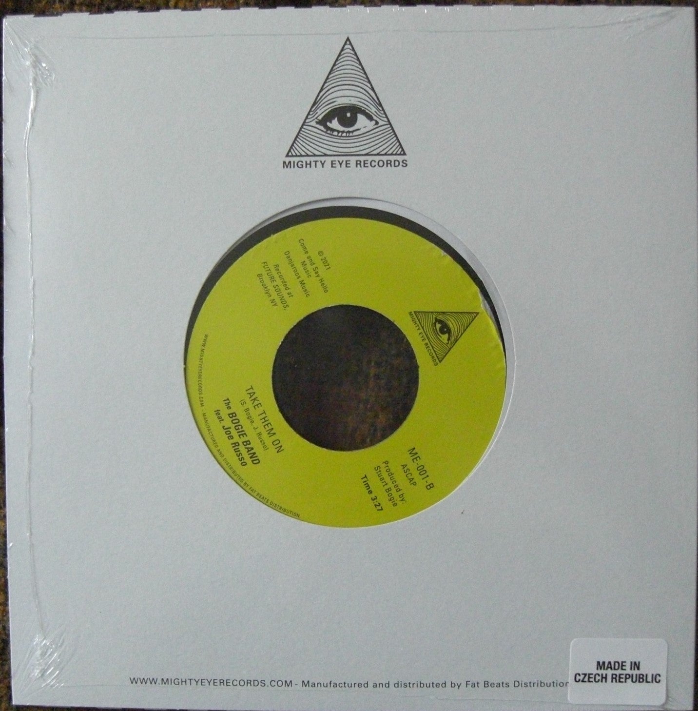 The Bogie Band (Joe Russo) - The Witnesses Vinyl, 7"
