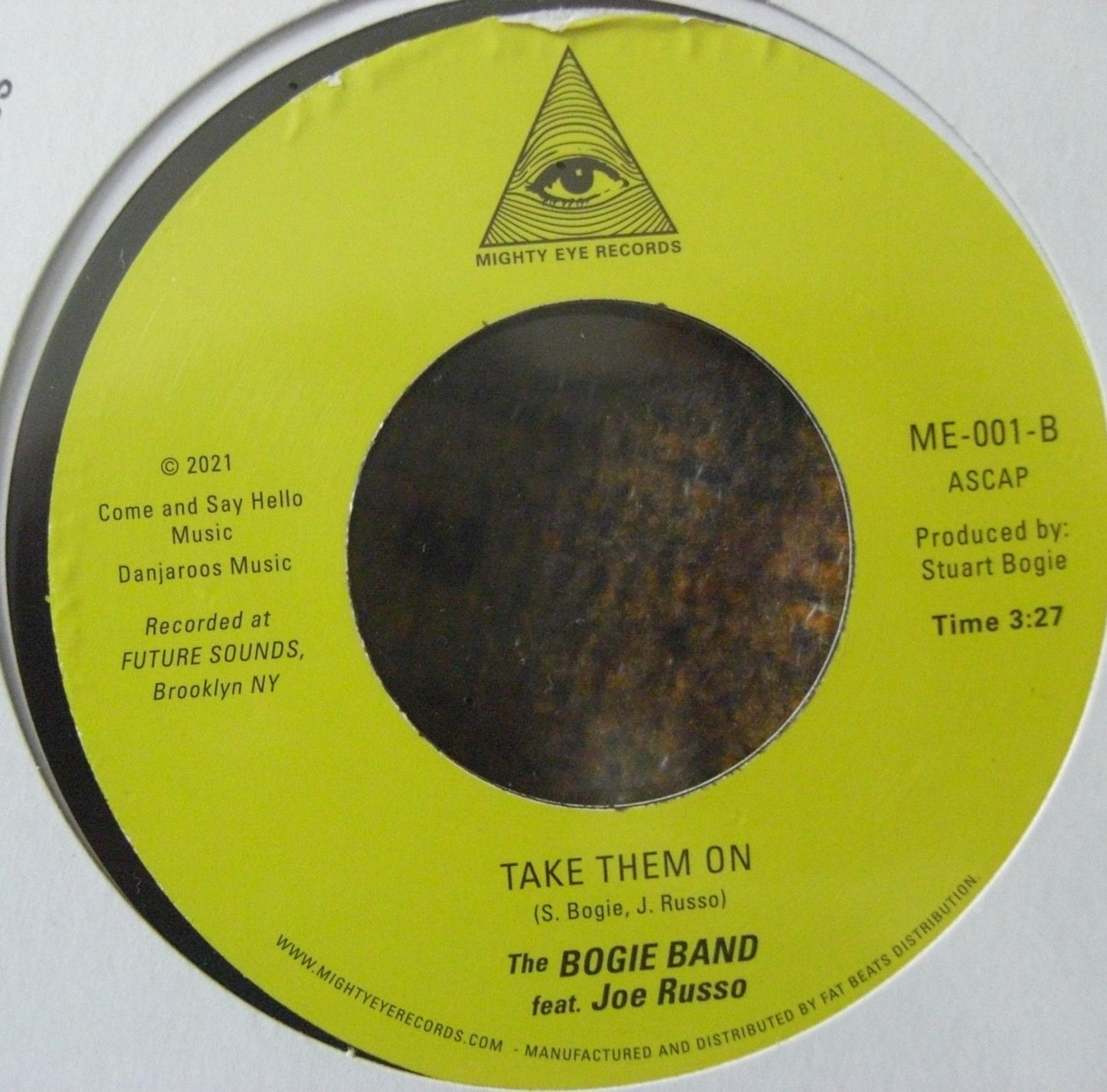 The Bogie Band (Joe Russo) - The Witnesses Vinyl, 7"