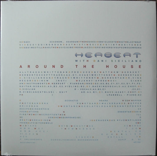 Matthew Herbert &amp; Dani Siciliano - Around The House 3xLP Álbum de vinilo