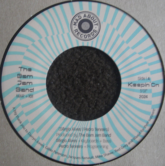 The Bam Jam Band – Keepin' On / Something About Love Vinyl, 7"