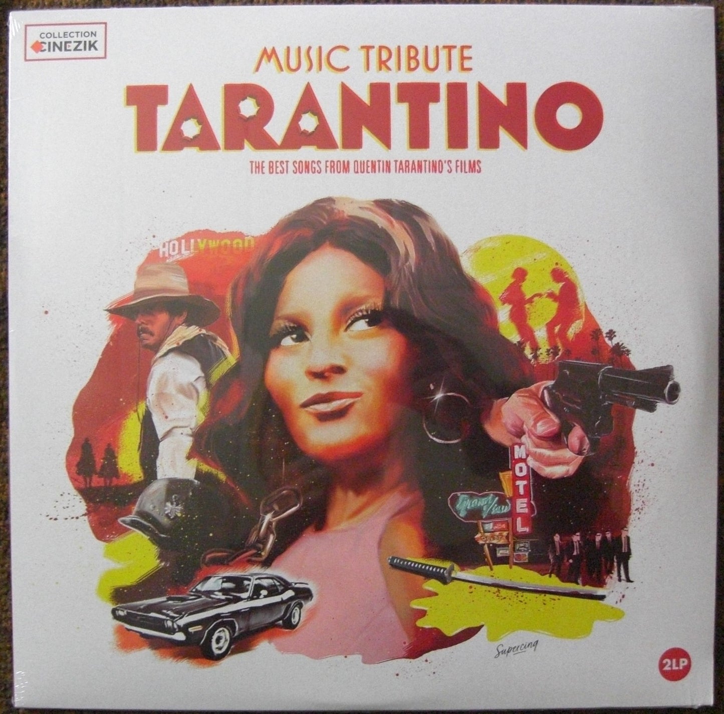 Various – Music Tribute Tarantino - The Very Best Songs From Quentin Tarantino's Films 2x Vinyl, LP, Compilation