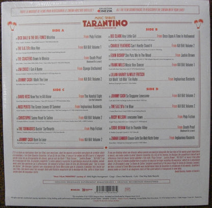 Various – Music Tribute Tarantino - The Very Best Songs From Quentin Tarantino's Films 2x Vinyl, LP, Compilation