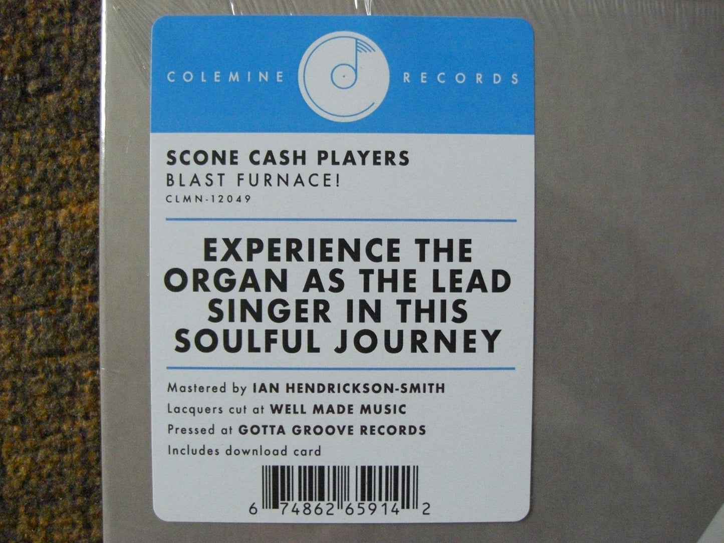 Scone Cash Players – Blast Furnace! Vinyl, LP, Album