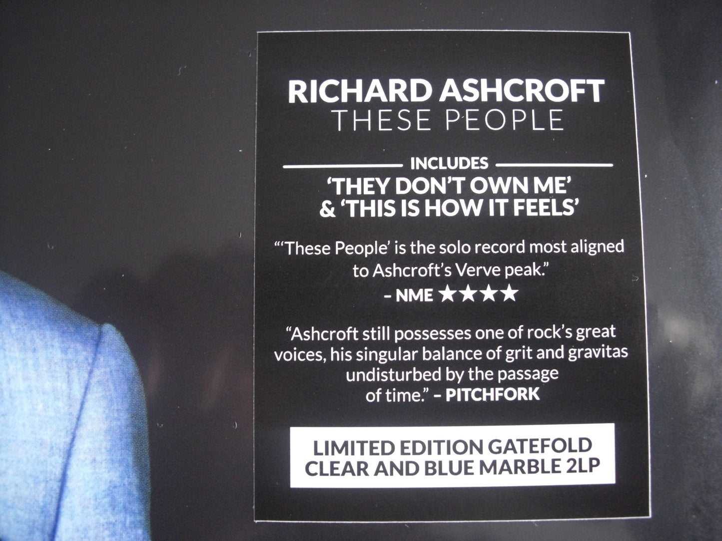 Richard Ashcroft – These People 2x Vinyl, LP, Album, Limited Edt Reissue Clear/ Blue