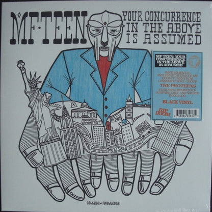 The Pro-Teens - MF TEEN: Your Concurrence In The Above Is Assumed Vinyl, LP, Album black