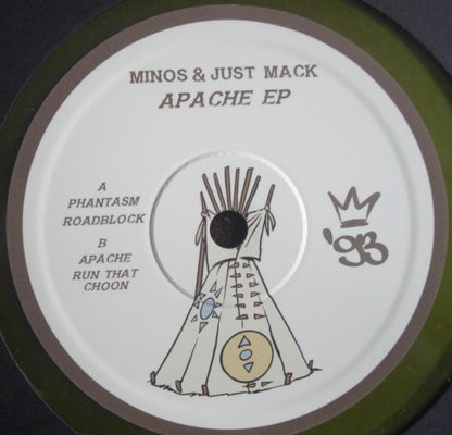 Minos & Just Mack – Apache EP Vinyl, 12" Yellow