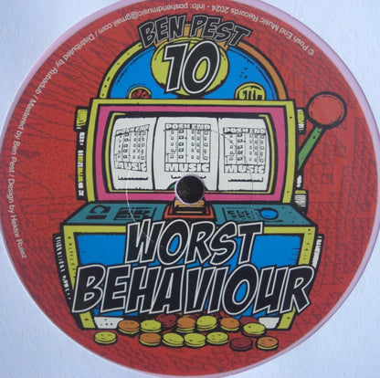 Ben Pest – Worst Behaviour Vinyl, 12", Pink