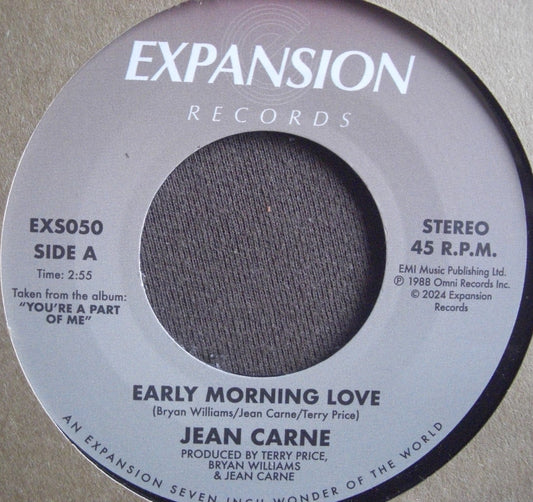 Jean Carne - Early Morning Love / Heartache Vinyl, 7"