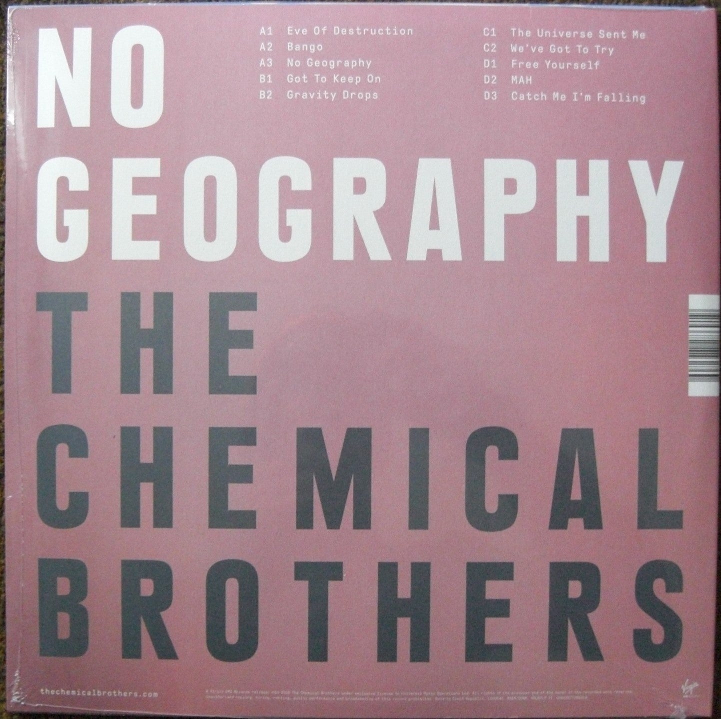 The Chemical Brothers – No Geography 2x Vinilo, LP, Álbum, 180g