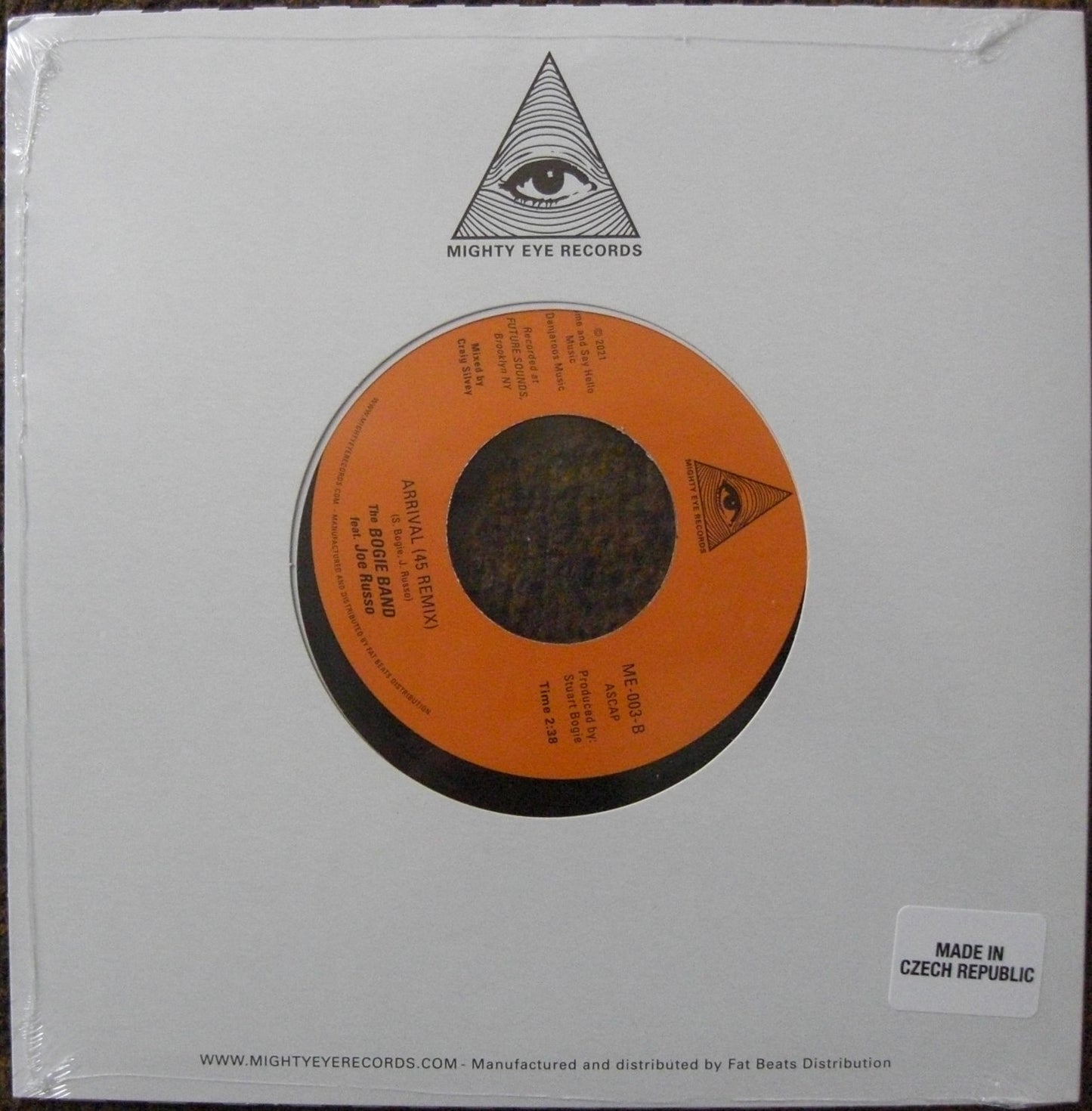 The Bogie Band Joe Russo – The Struggle Vinyl, 7"