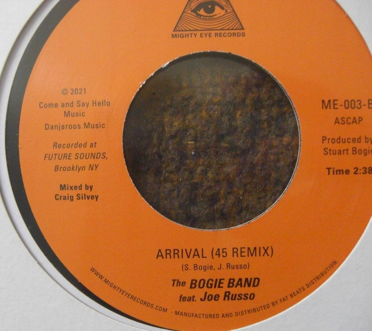 The Bogie Band Joe Russo – The Struggle Vinyl, 7"