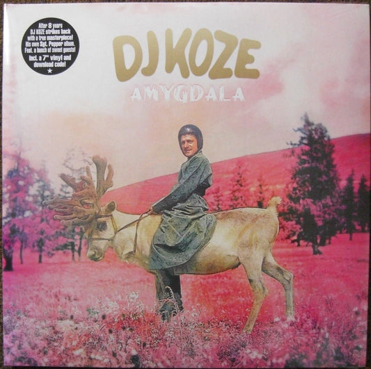 DJ Koze – Amygdala 2x LP, Album + 7" black