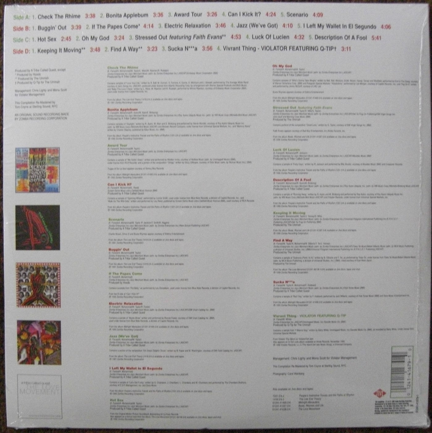 A Tribe Called Quest – The Anthology 2 x Vinyl, LP Compilation