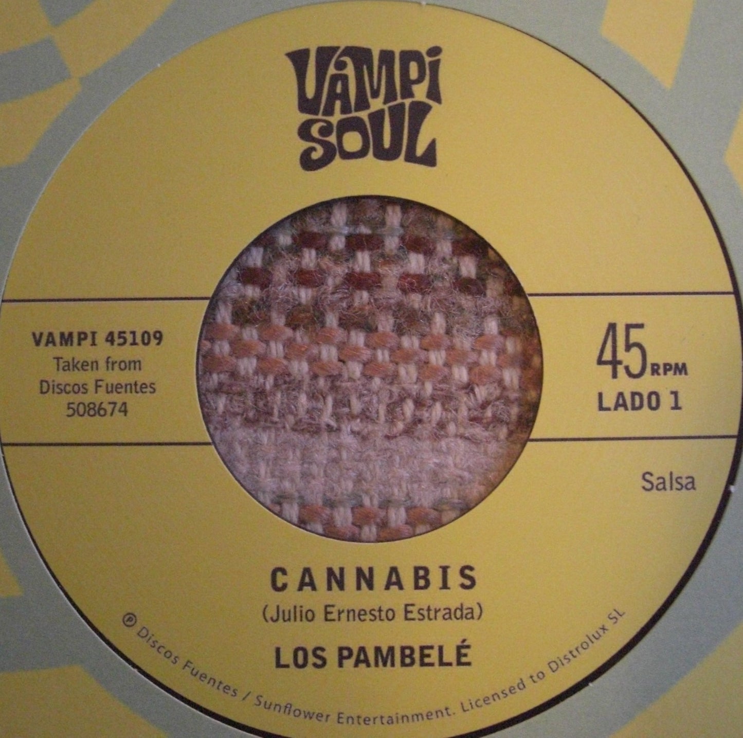 Los Pambele / Los Darlings De Huanuco – Cannabis / Marihuana Vinyl, 7"