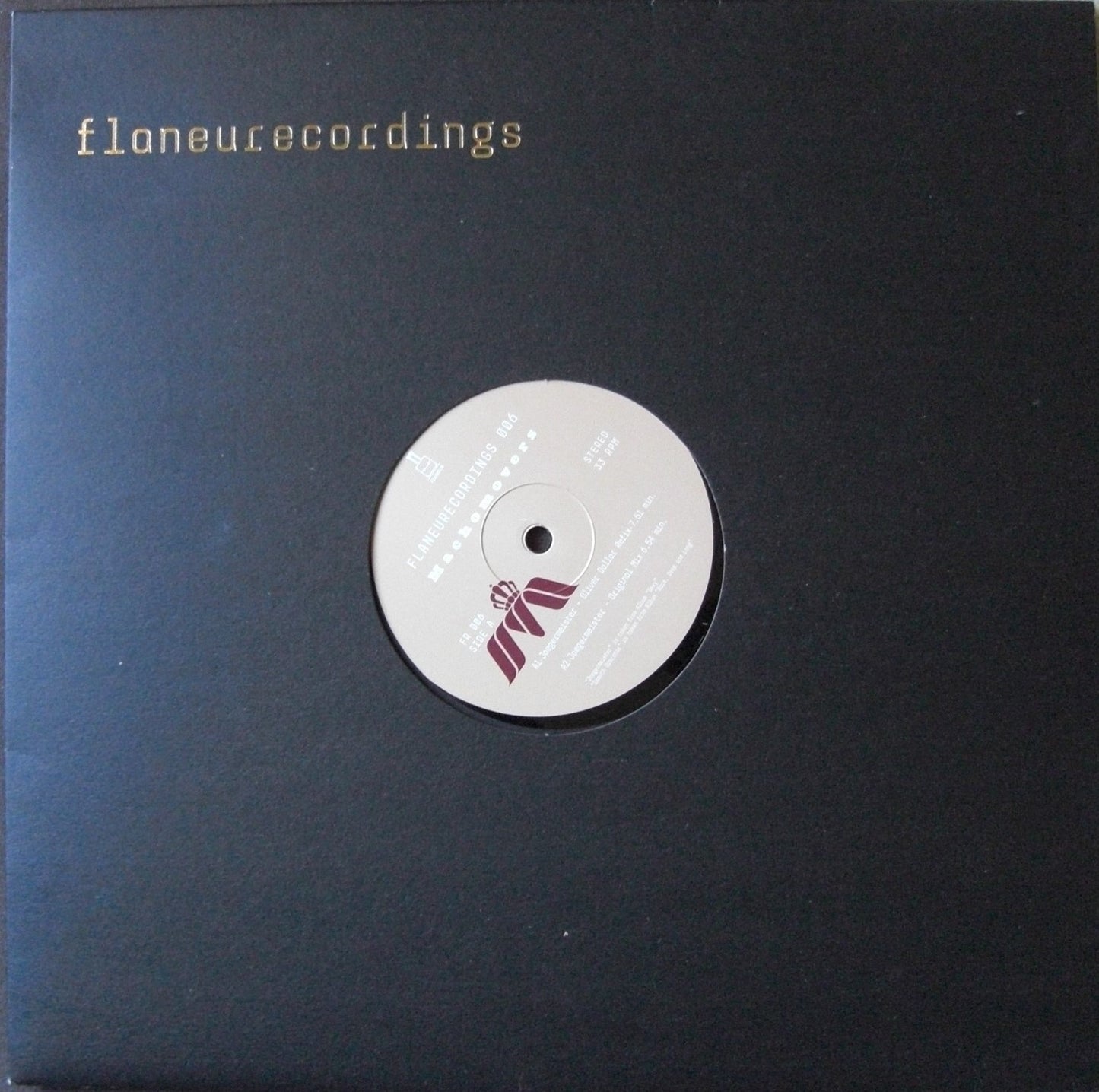 Machomovers – Jaegermeister Vinyl, 12" Single