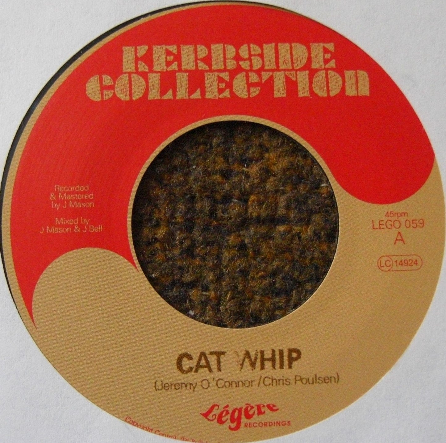 Kerbside Collection – Cat Whip / Red Stripe Vinyl, 7"