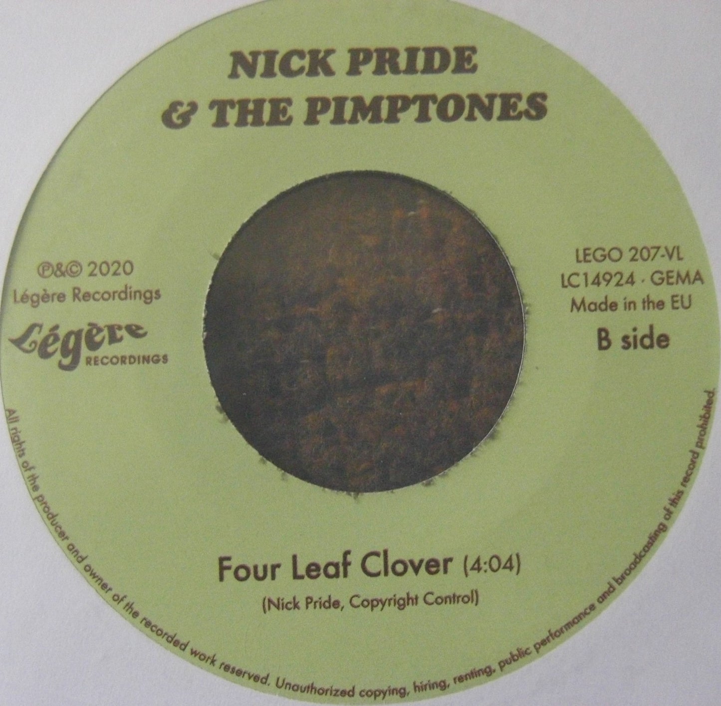 Nick Pride & The Pimptones – Don't Turn Me Loose Vinyl, 7"