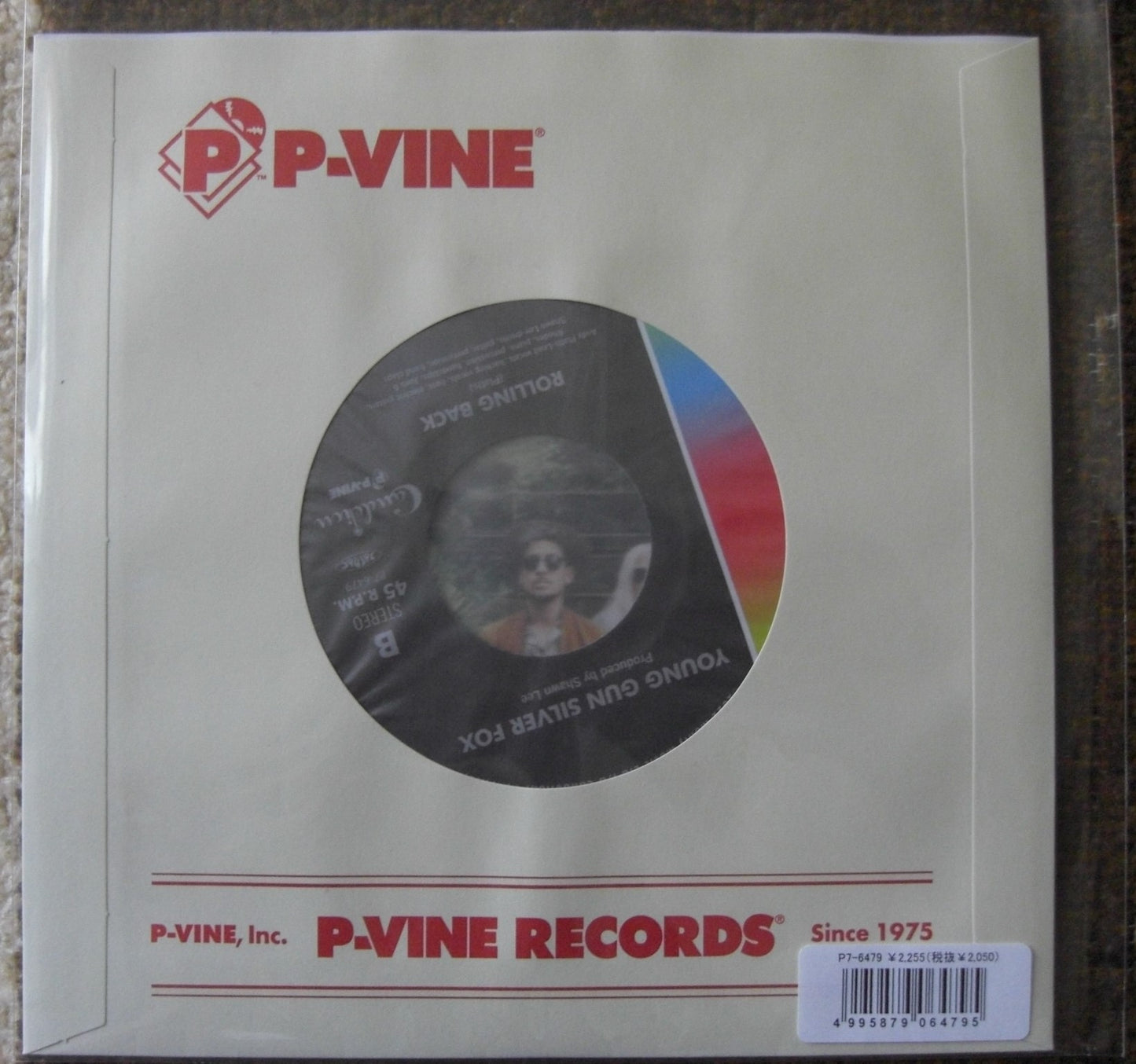 Young Gun Silver Fox – West Side Jet / Rolling Back Vinyl 7"