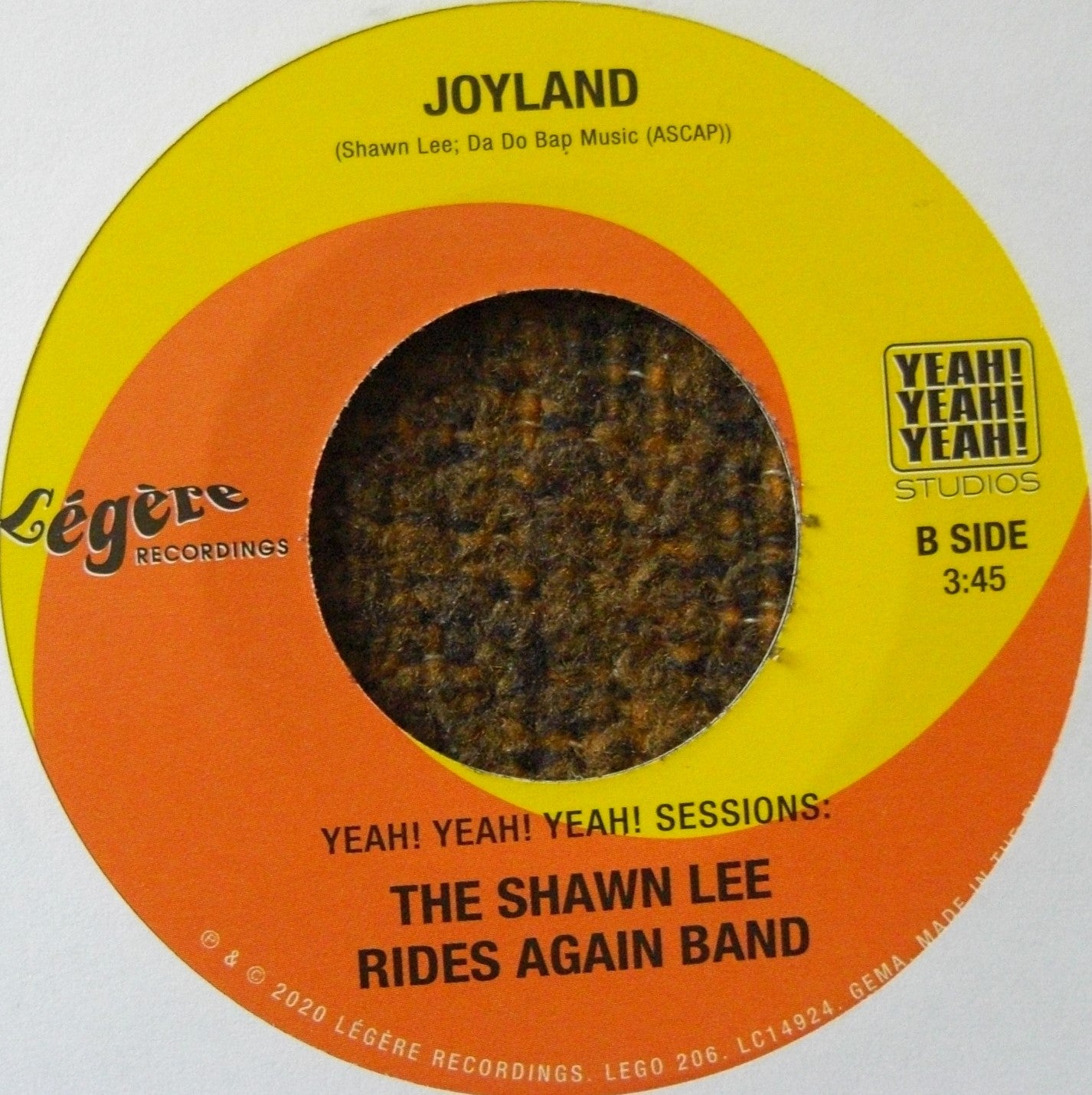 The Shawn Lee Rides Again Band – Yeah! Yeah! Yeah! Sessions 7"