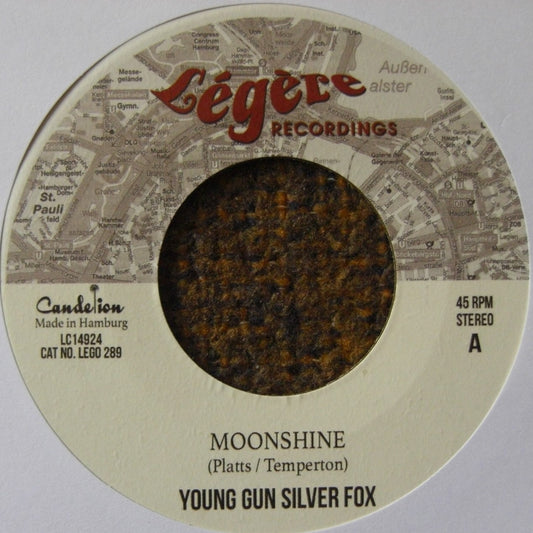 Young Gun Silver Fox ‎– Moonshine / Tip Of The Flame 7" orange