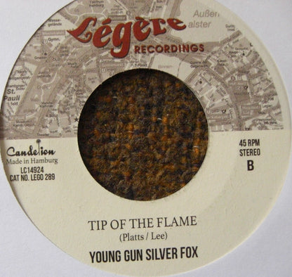 Young Gun Silver Fox ‎– Moonshine / Tip Of The Flame 7" orange