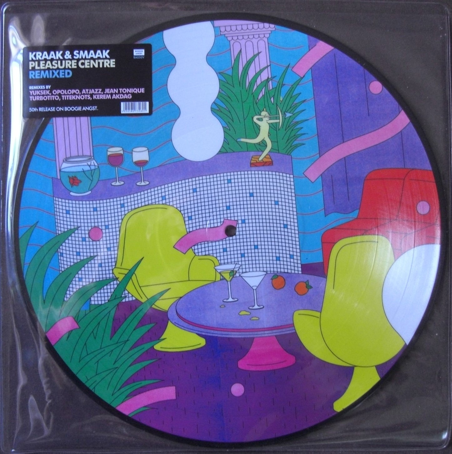 Kraak & Smaak – Pleasure Centre ‎Remixed Vinyl, LP, Album Picture Disc