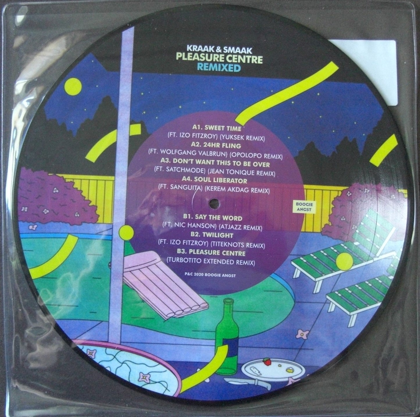 Kraak & Smaak – Pleasure Centre ‎Remixed Vinyl, LP, Album Picture Disc
