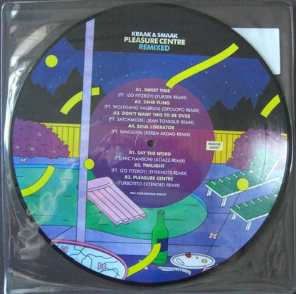 Kraak & Smaak – Pleasure Centre ‎Remixed Vinyl, LP, Album Picture Disc