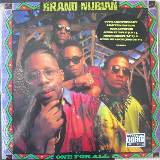 Brand Nubian – One For All 2x Vinyl, LP, Album Limited Edt green/ orange + 7"