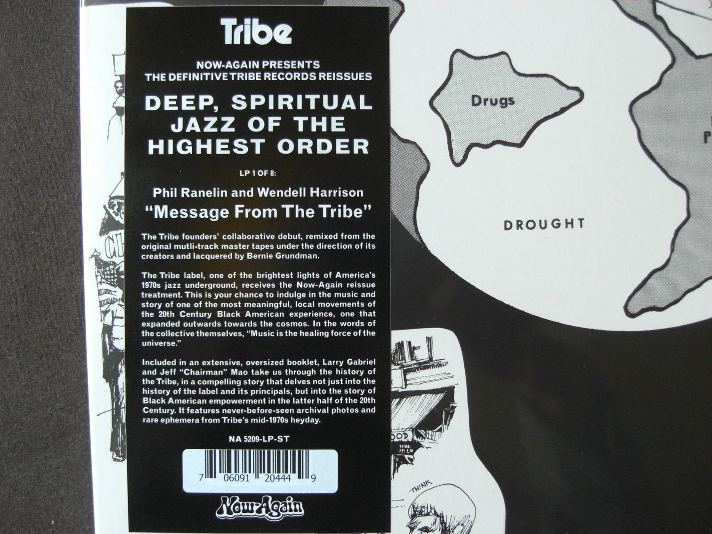 Wendell Harrison & Phil Ranelin – A Message From The Tribe Vinyl, LP, Album