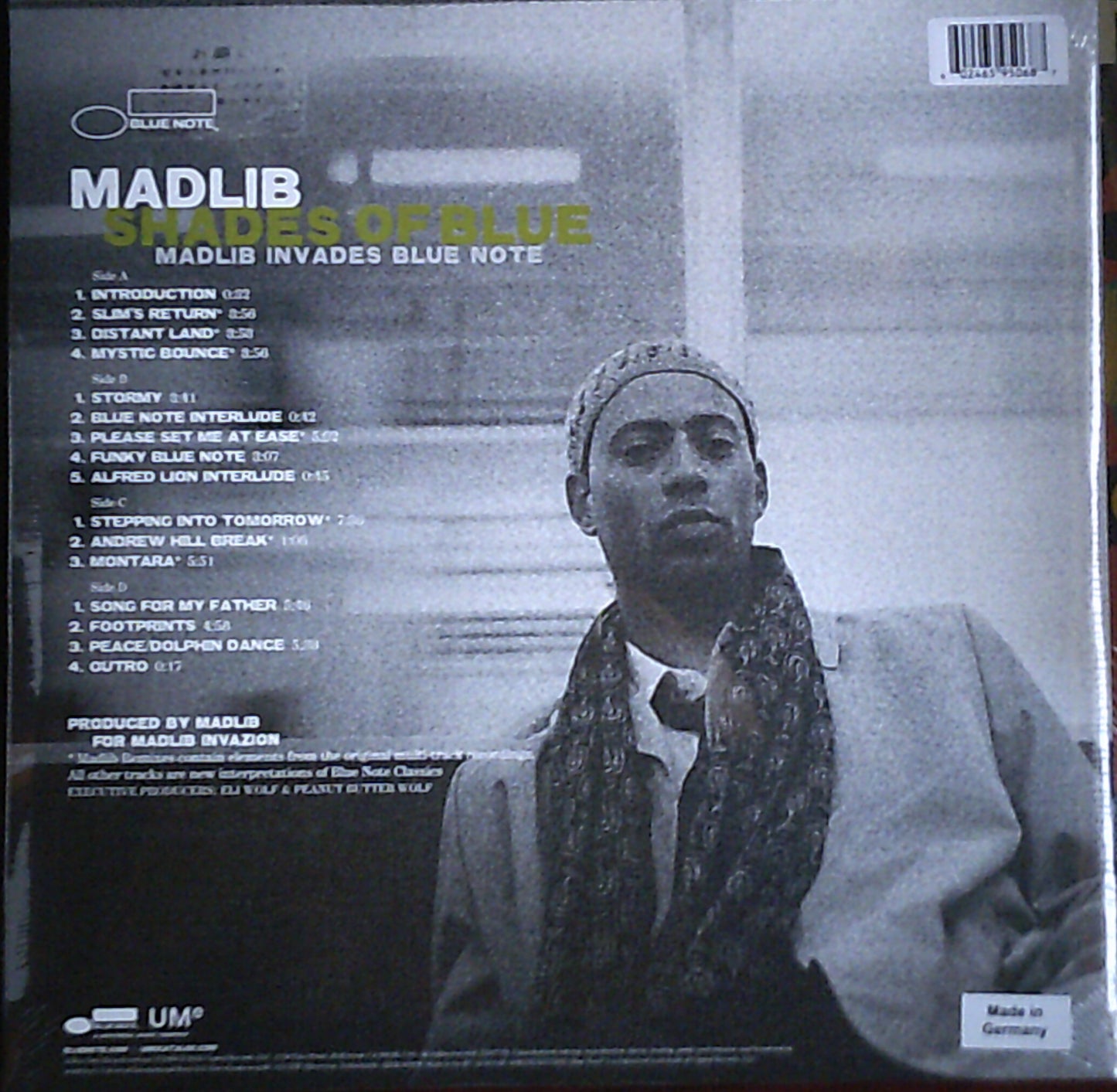 Madlib – Shades Of Blue (Madlib Invades Blue Note) 2x Vinyl, LP, Album, Reissue blue