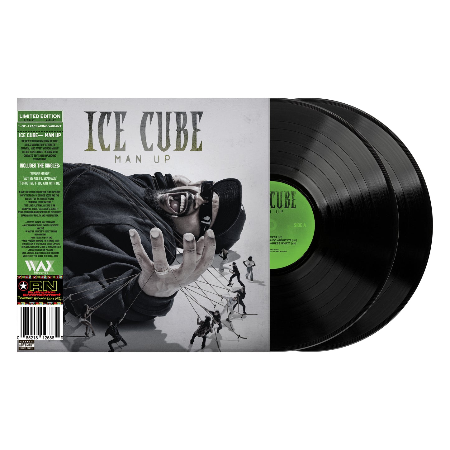 Ice Cube - Man Up 2x Vinyl, LP, Album, Limited Edt, numbered