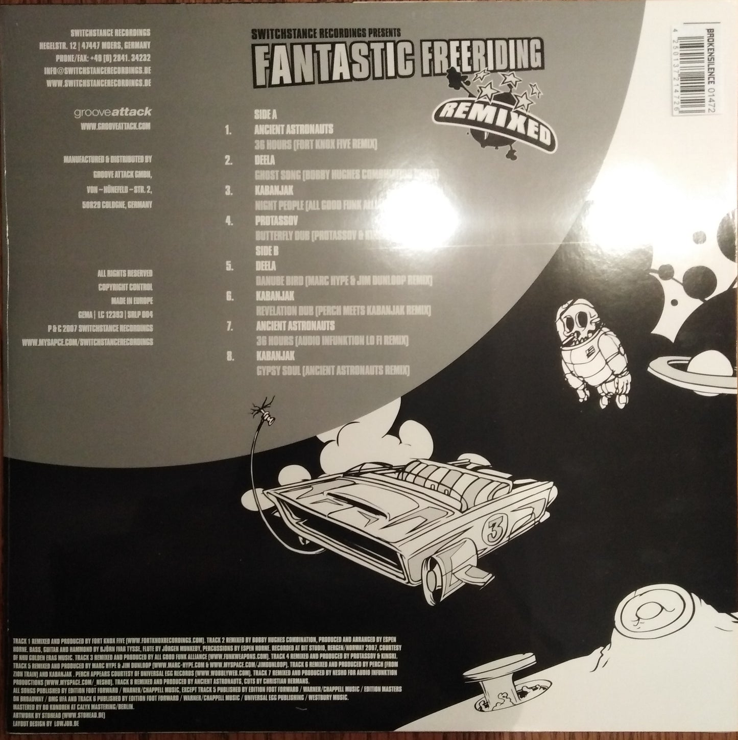 Fantastic Freeriding Remixed Vinyl, LP, Compilation