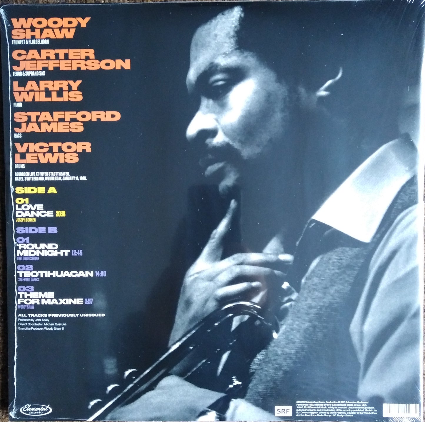Woody Shaw Quintet – Basilea 1980 Vinilo, LP, Álbum, Edición Limitada